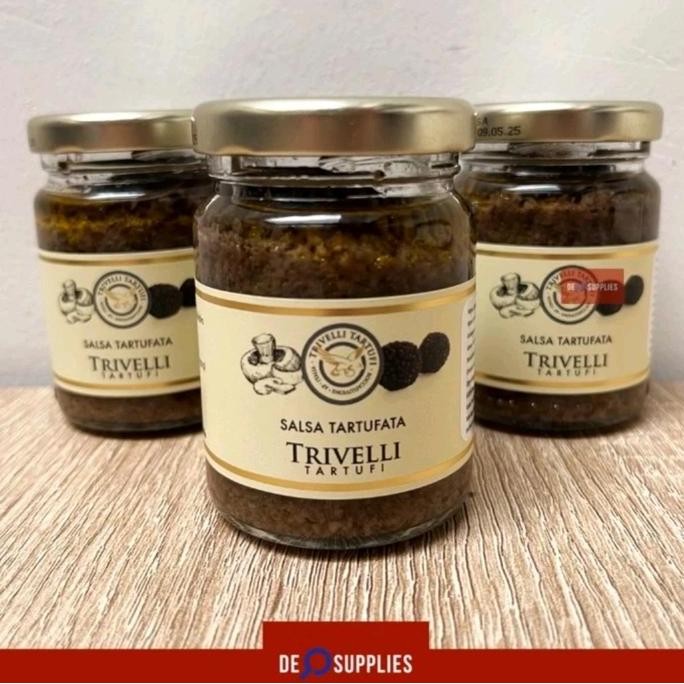 

Terlaris Trivelli Truffle Sauce Tartufata 90gr - Tartufi Saus Truffle Hitam SALE