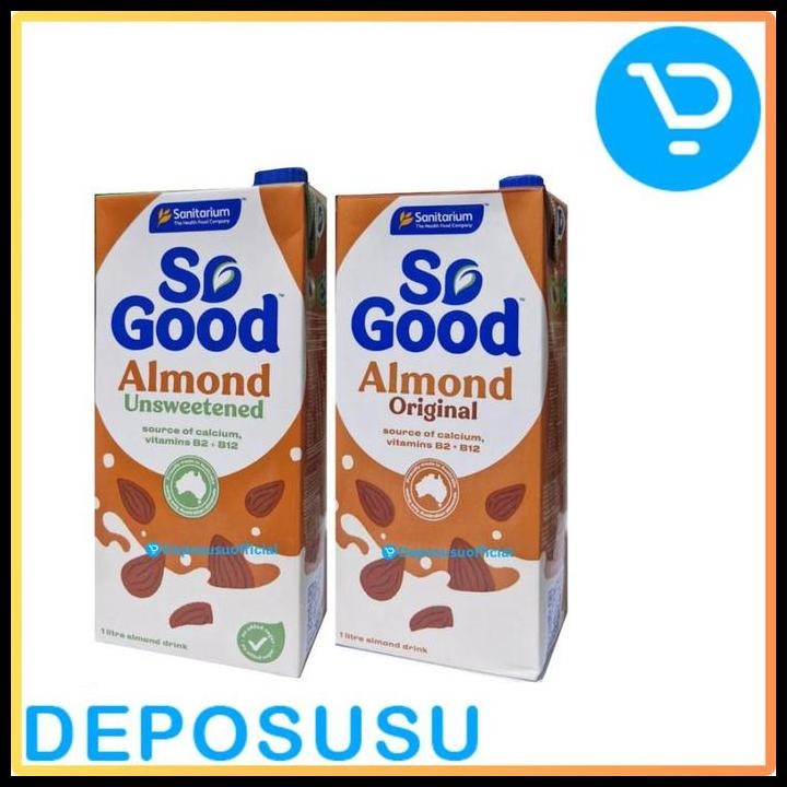 

Terlaris Susu Almond Milk So Good Sanitarium 1 Liter Good Quality