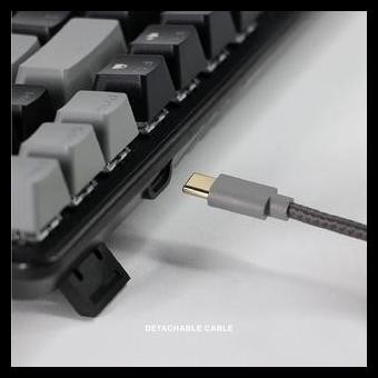 Rexus Legionare Mx5.2 Tkl Finale: Keyboard Gaming Mechanical Modern, Desain Ringkas, Keycaps Double-