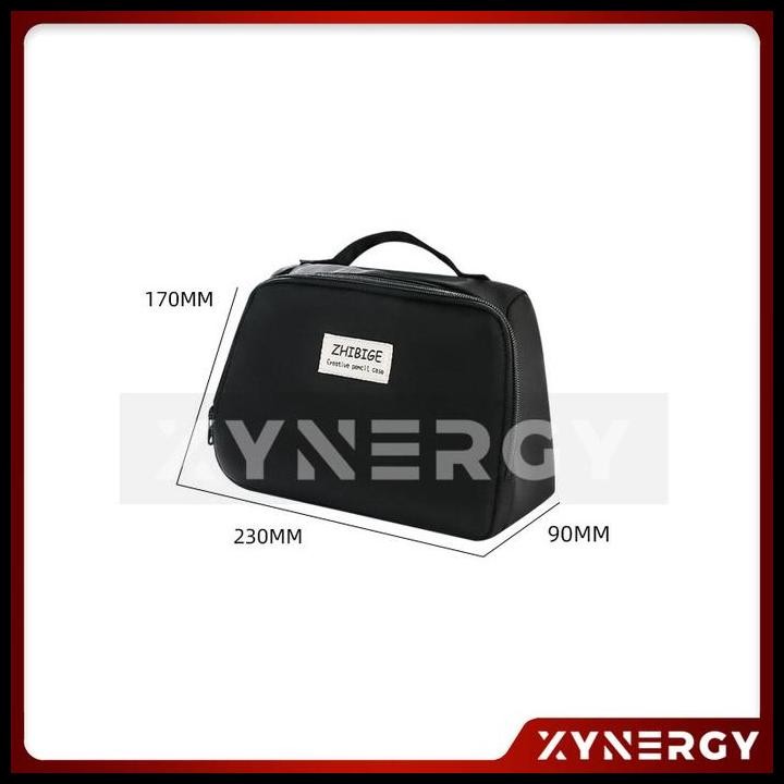 

Terbaru Tempat Pensil Kanvas Kapasitas Besar Zhibige Model Tas Penyimpanan Alat Tulis Multifungsi High Quality