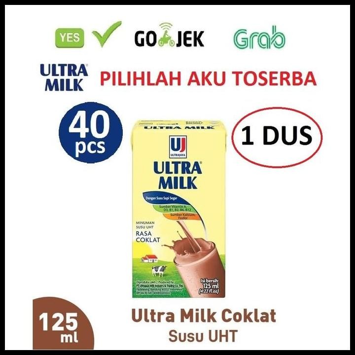 

Terlaris Susu Ultra Coklat (Cokelat) - 125 Ml - 1 Dus Isi 40 Pcs Good Quality