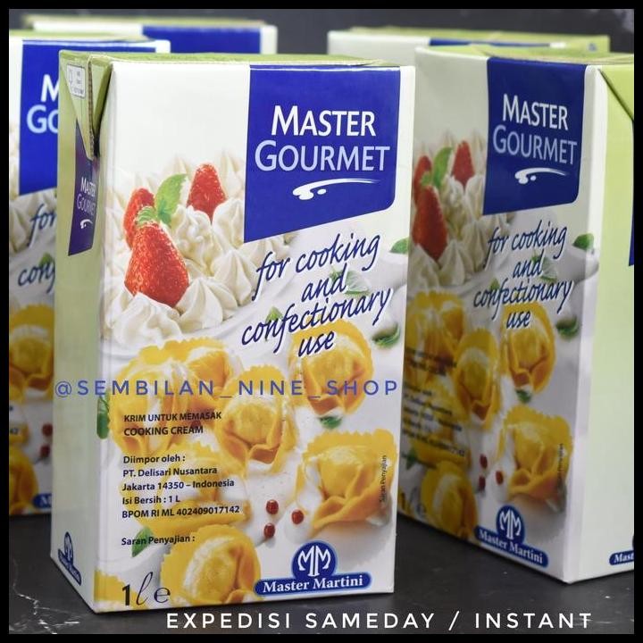 

Terlaris Cooking Cream Master Gourmet 1 Liter Good Quality