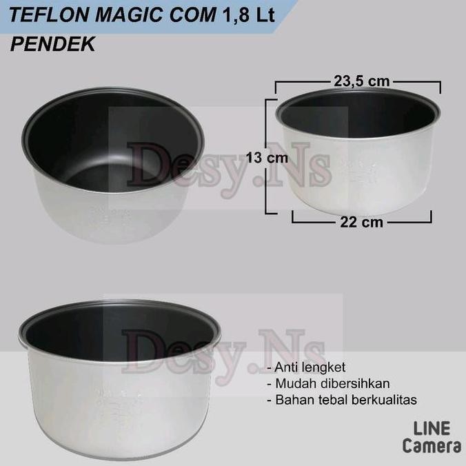 {Terbaru} Panci Sharp 1.8Liter / Panci Magic Com Universal / Panci Serbaguna Garansi Pabrik / Panci 