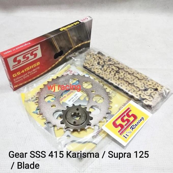 Gear Set SSS (415) Karisma / Supra 125 / Blade