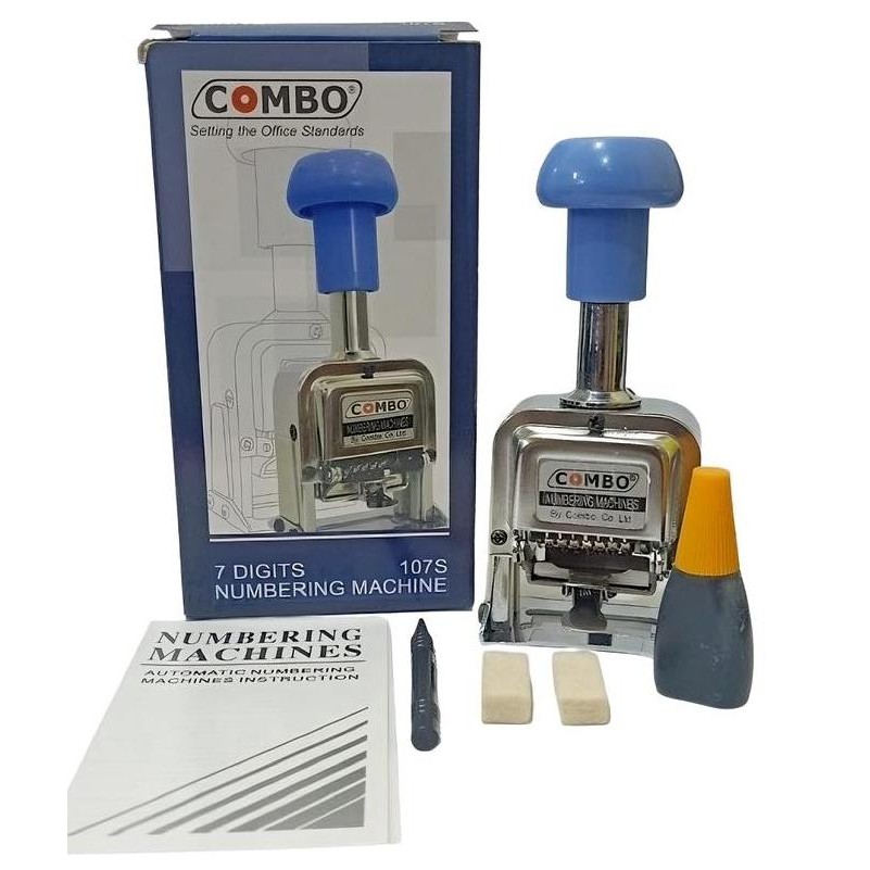 

Terlaris Stempel Nomor Otomatis Combo 7 Digit sudah terdapat tinta dalam kemasan Hitam Stainless SALE