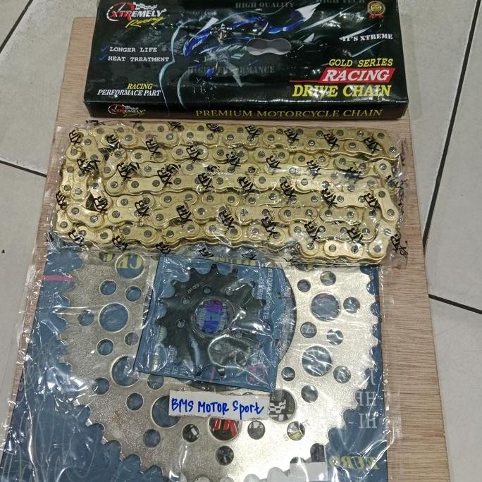 gear set ninja 250 fi.xtreme/gear set xtreme ninja 250 fi.karbu.rrmono