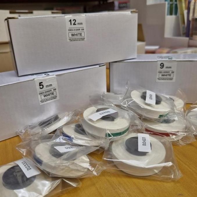 

Compatible Refill Label Max Letatwin White Tape Lm370 - Lm550 Tanpa Casing/ Cartridge New Stok