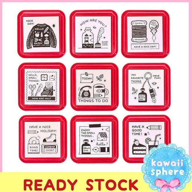 

Terlaris Eric Small Things x SANBY Self-Inking Stamp | Penetrating Stamp | Ready Stock Handcarry Japan SALE