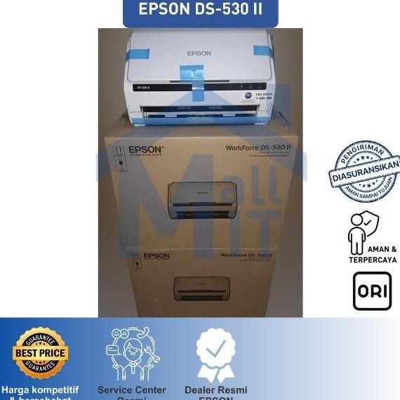 Murah Scanner Epson Ds-530Ii Ds530Ii Ds-530 Ii Ds530 Ii Ds 530 Ii Adf A3