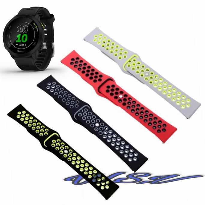 Tersedia Strap Garmin Forerunner 55 Tali Jam Smartwatch Nike Series Olahraga