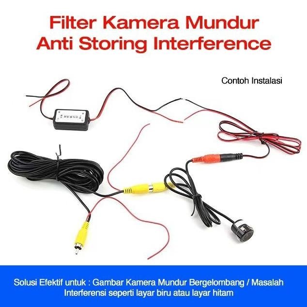 Tersedia ALAT ANTI STORING KAMERA MUNDUR MOBIL / CAR CAMERA NOISE FILTER
