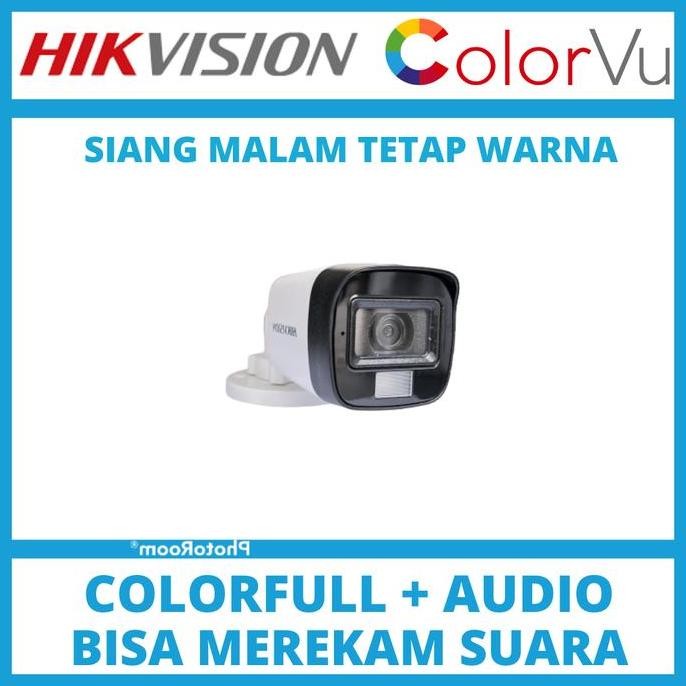 Tersedia KAMERA CCTV HIKVISION COLORVU 5MP AUDIO SERIES COLORFULL