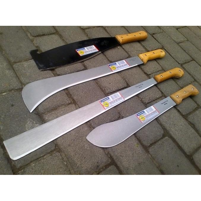 Made In Brazil Tramontina Golok Parang Tebu 37Cm Machete Knife 14In