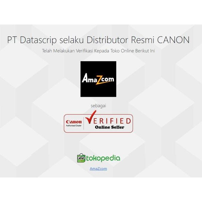 Tinta Canon 810 Pg810 Black / Hitam Original Datascript Cartridge Tinta Printer Canon Ip2770 New Sto