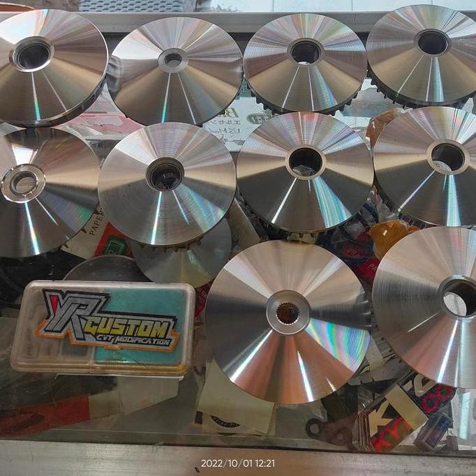 pulley custom racing pcx 160 upgrade performa