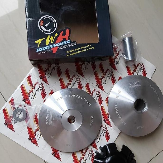 PULLY PULLEY RUMAH KIPAS ROLLER TWH RACING HONDA PCX NEW ADV 150 CC