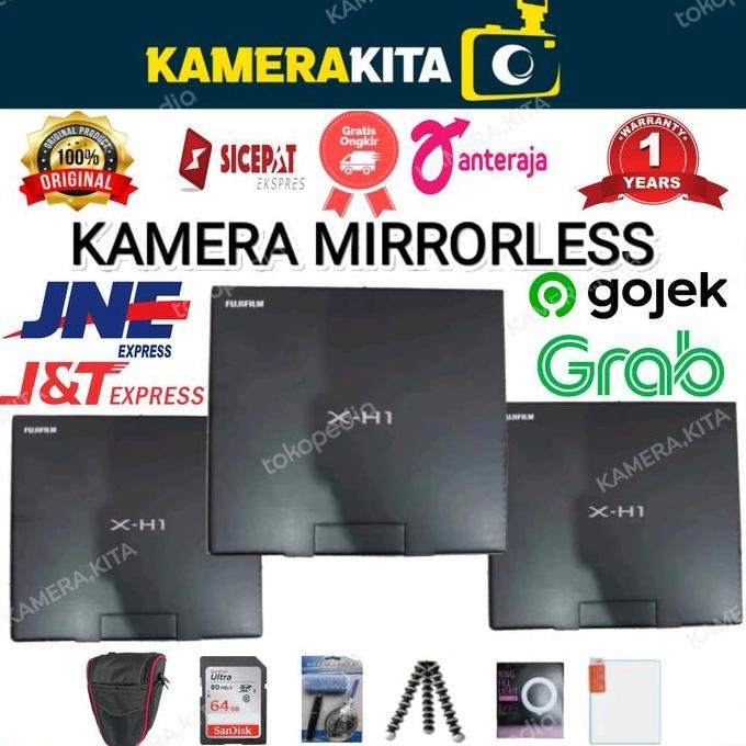Tersedia FUJIFILM X-H1 BODY ONLY / KAMERA FUJIFILM XH1 BODY ONLY / FUJIFILM XH1