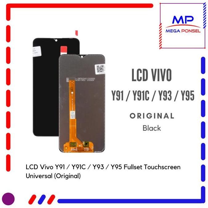 TERBARU - LCD Vivo Y91 / Vivo Y91C / Vivo Y93 / Vivo Y95 Fullset Original Top