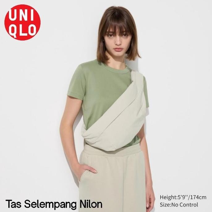 Tas Bahu Nylon Unisex Original New In Store Uniqlo (Best Quality)
