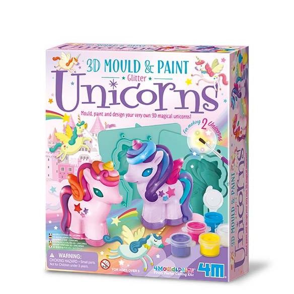 

Mainan Edukasi Bydesign - 4M 3D Mould & Paint Glitter Unicorns/00-04770 AST