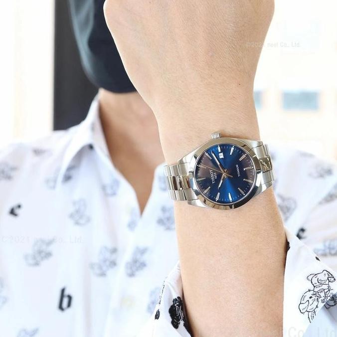 Grosir Tissot Gentleman Titanium T127.410.44.041.00