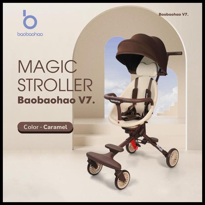 Terlaris Magic Stroller Micro Trike Macrotrike V1 Original Dudukan Reclaine High Quality