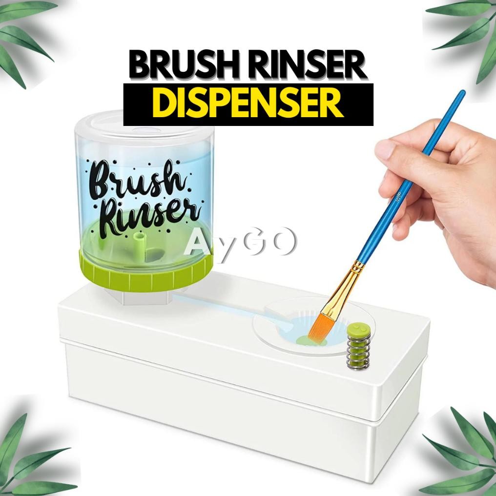 

BRUSH RINSER PAINT / BRUSH CLEANER / DISPENSER PEMBERSIH KUAS LUKIS / PENCUCI KUAS AST