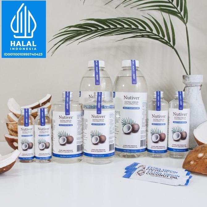

BEBAS ONGKIR - Nutiver Extra Virgin Coconut Oil / Premium VCO Minyak Kelapa Murni
