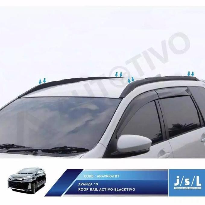 Roof Rail Avanza Xenia Veloz 2015 - 2019 Terbaru