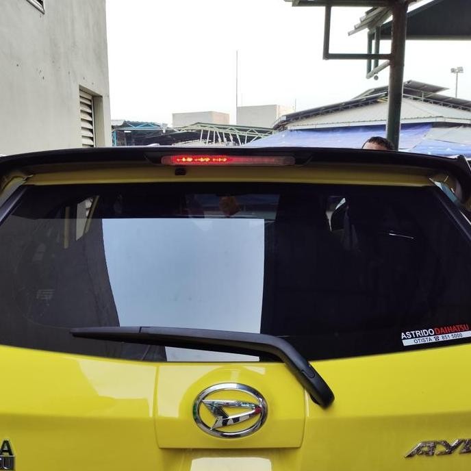 Wing Spoiler Mugent Toyota Agya 2023 2024 Daihatsu Ayla 2023 2024 Plastik Terbaru