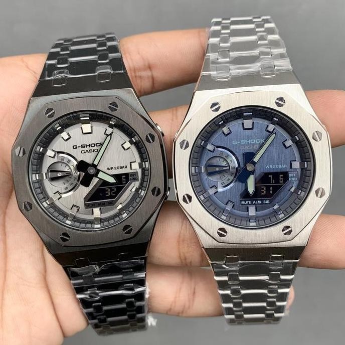 Murah G-Shock Gm-2100 Original Garansi Steel Ap