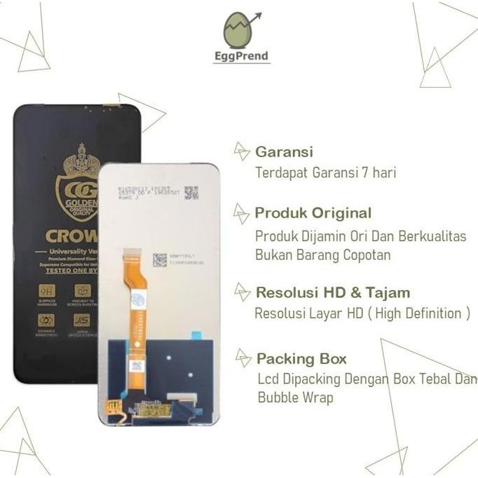 Lcd Touchscreen Compatible For Opo F11 Pro Complete Original Fullset