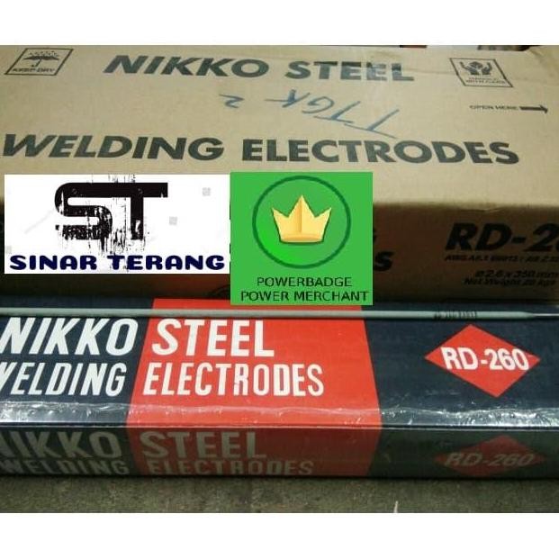 Kawat Las Nikko Rd260 Ukuran 3.2 X 350Mm