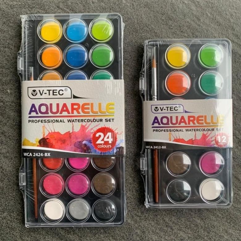 

Cat Air Water Colours Cake V-TEC 12 & 24 Aquarelle ( Set ) [ Original ] AST