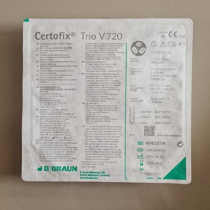 TERBARU - Certofix Trio V720 "B-Braun"