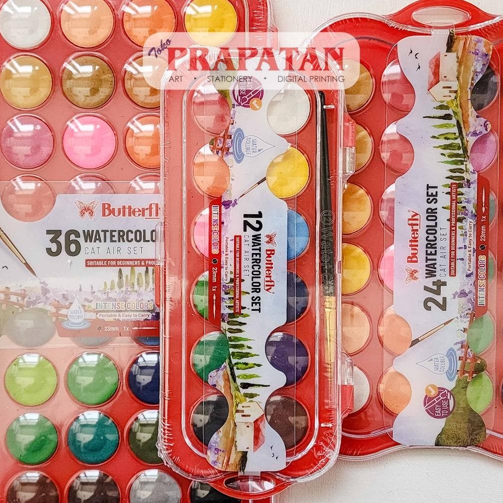 

Butterfly Watercolor Block Set | Cat Air Set AST