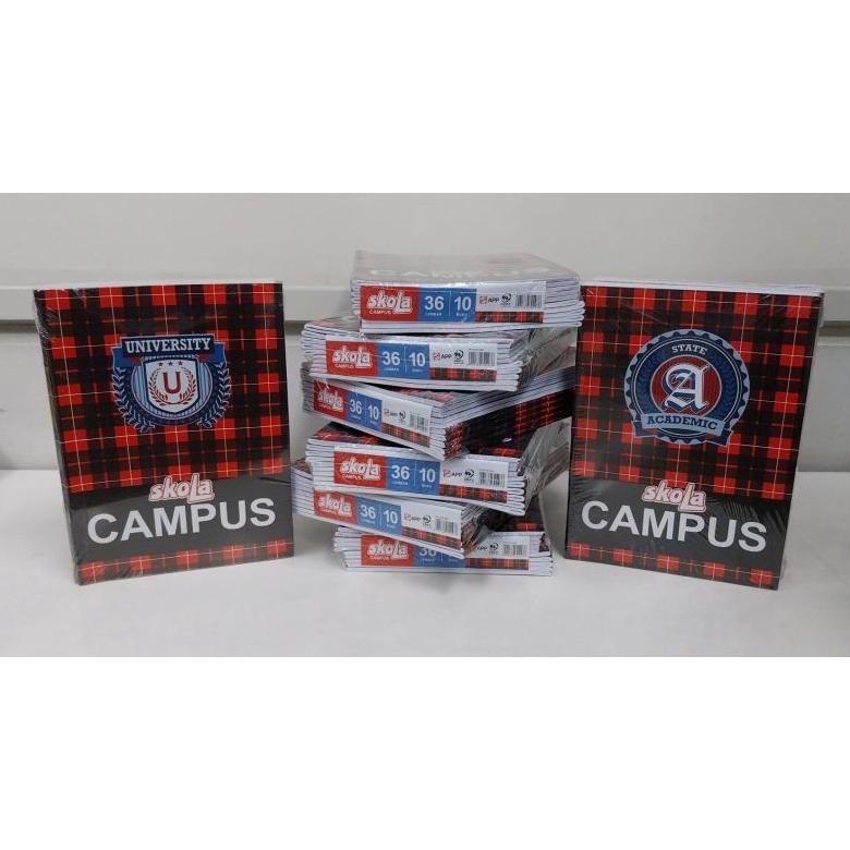 

Buku Skola Campus / Kampus / Boxy (36 / 50 lembar 1pak isi10) AST