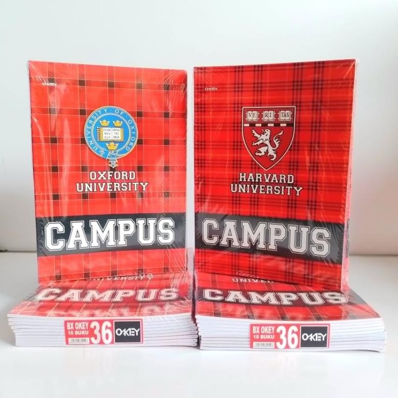 

Buku Tulis Campus Okey 36 Lembar ( Pak 10 Buku ) [ Original ] AST