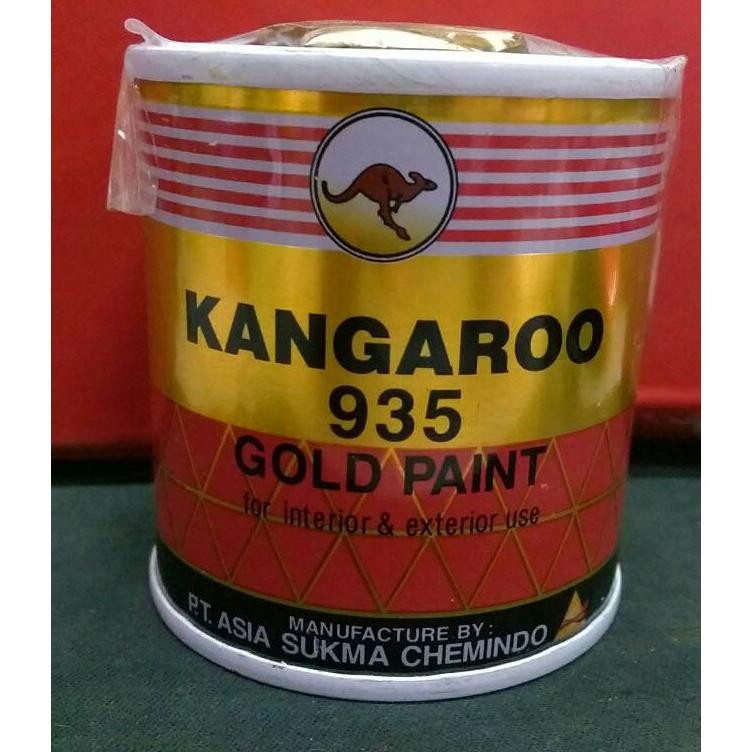 

CAT WARNA EMAS KANGAROO GOLD 935 ( 1 KG ) / CAT MINYAK BESI KANGGURU AST