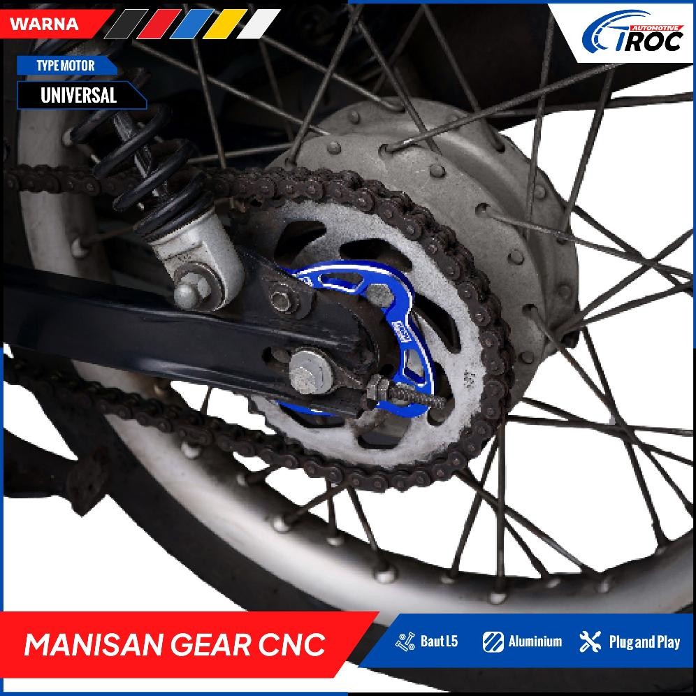 Nsa Manisan Gear All Yamaha Nsa Variasi Cover Gear Belakang Semua, Variasi gear belakang CNC Yamaha.