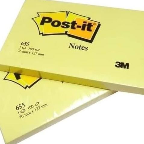 

Post it / Sticky Note 655 3M 76x127 AST