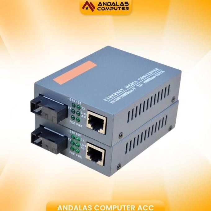 Netlink Htb-Gs-03 Gigabit Htb Media Converter A+B Fiber Optic New Stok