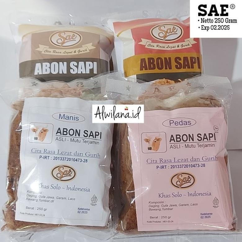 

[250 Gr] ABON SAPI SAE ORIGINAL