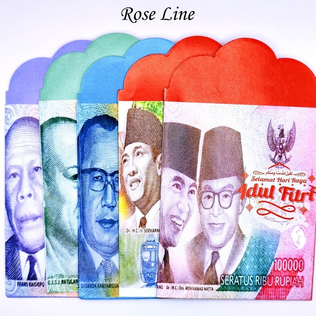 

Amplop THR Lebaran Unik Viral Motif Uang Ukuran Sedang dan Besar Isi 10 Lembar AST