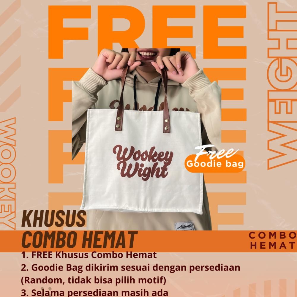 

MINDU Goodie Bag Wookey Wight - Free Khusus untuk Combo Hemat