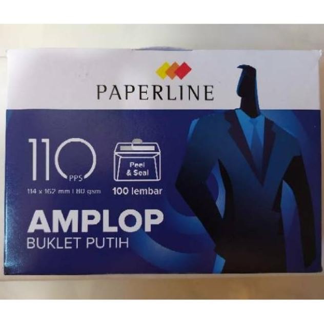 

Amplop Putih Polos Paperline 110 + Perekat AST