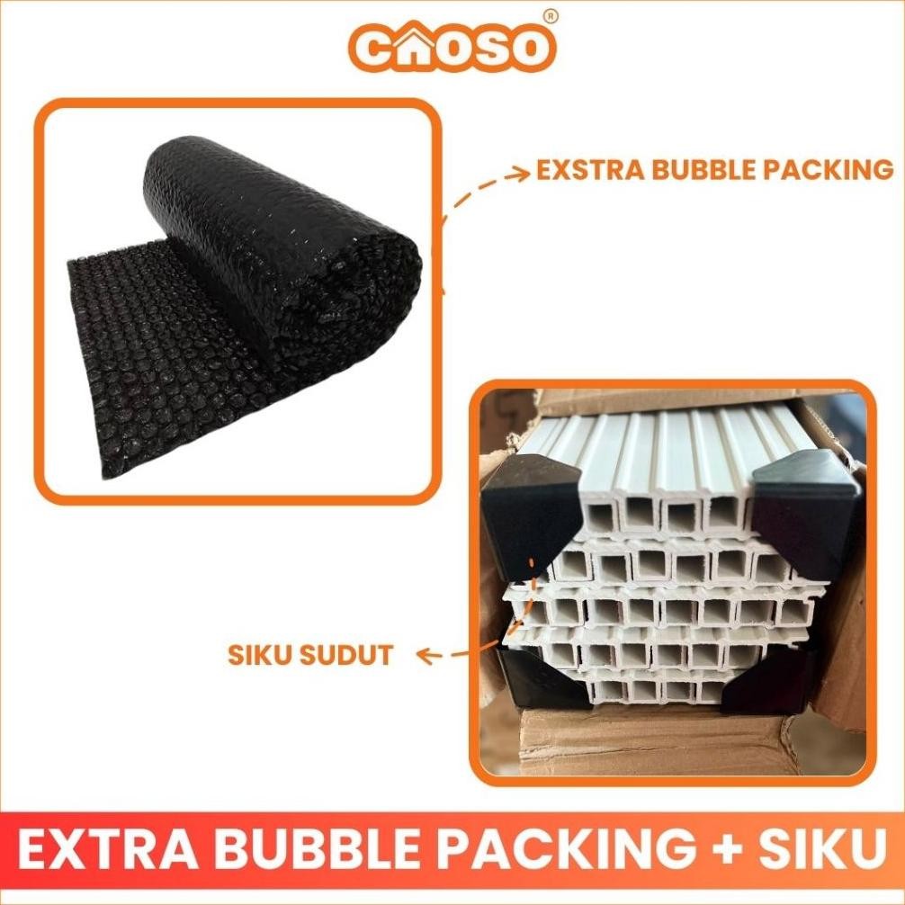 

Extra Packing Bubble + Siku Pelindung Sudut Caoso.id AST