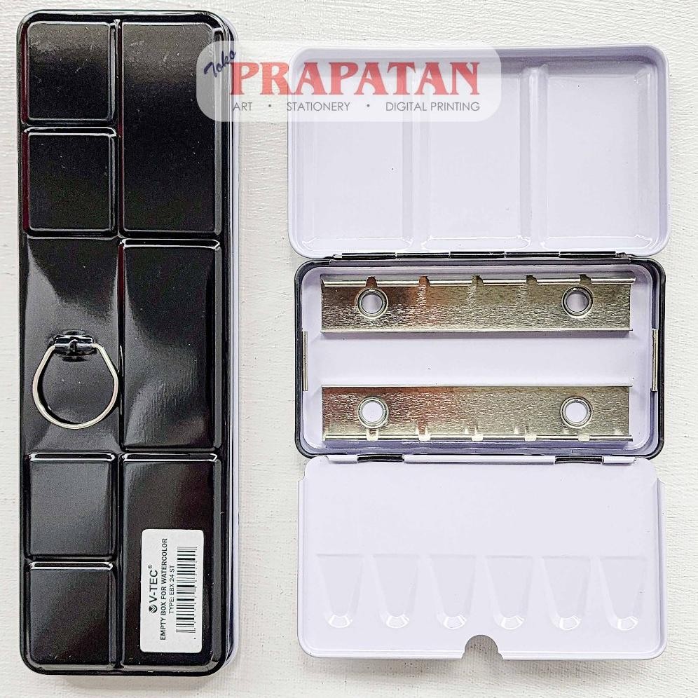 

V-TEC Empty Box for Watercolor EBX ST | Palet Lukis Cat Air AST
