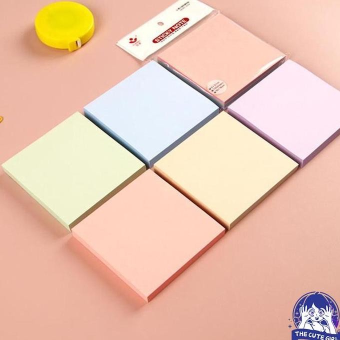 

Sticky Note Polos/Stiker Memo/Kertas Catatan 100 Lembar - Stazionario Co