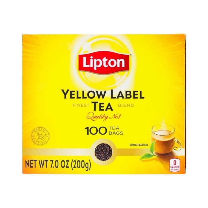 

Tea Bags 100 Bags Lipton Pack (200 gram)